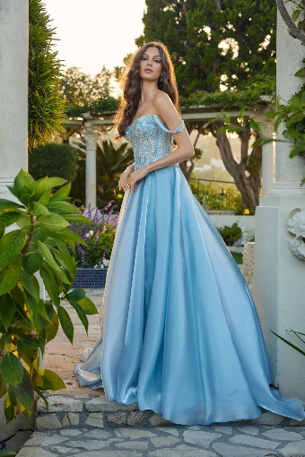 Juliet Dresses Style #JT2639G #2 Dusty Blue thumbnail